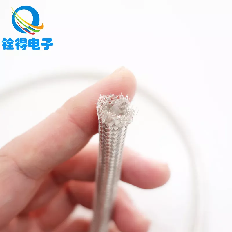 Pure Copper Silver-Plated Braided Mesh Tube